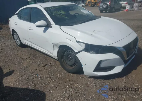 2021 Nissan Sentra S Xtronic Cvt z USA, uszkodzony, nr VIN 3N1AB8BVXMY314923